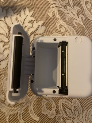 Portable mini printer σαν καινούργιο με δώρο χάρτινα και αυτοκόλλητα ρολά
