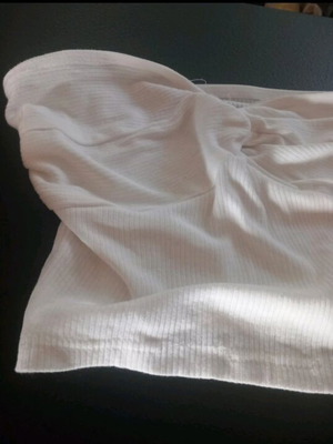 Strapless top Shein white XS like new