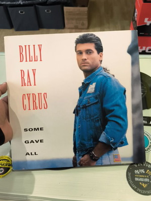 Billy Ray Cyrus Some Gave All vinyl record like new
