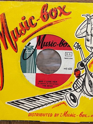 The Minis And I Love Her Girl 45 used vinyl record