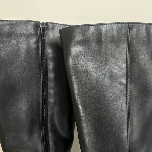 Μπότες Pull & Bear μεταχειρισμένες, μαύρες, μέγεθος 38