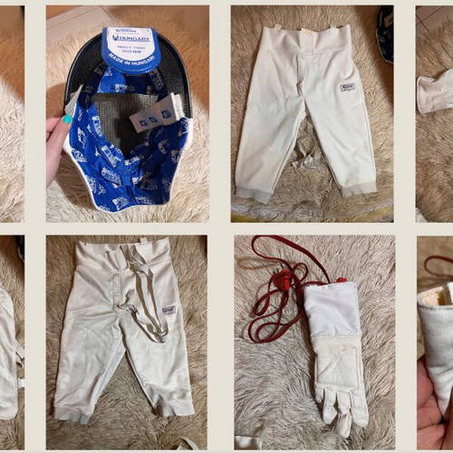 Women's Fencing Suit Size 3 Like New with Cable