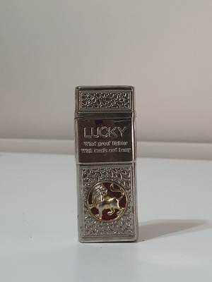 Lucky carved lighter used with lion decoration