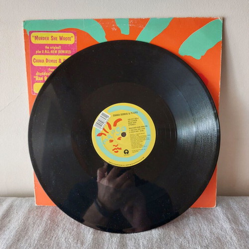 Chaka Demus & Pliers Murder She Wrote vinyl record used, reggae