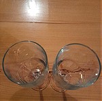  2 συλλεκτικά ποτήρια σαμπάνιας Perelada, Cava Bodega