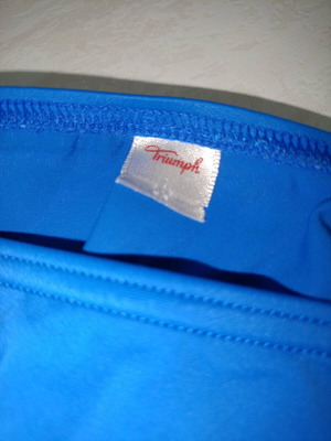 Triumph bikini bottom new, blue