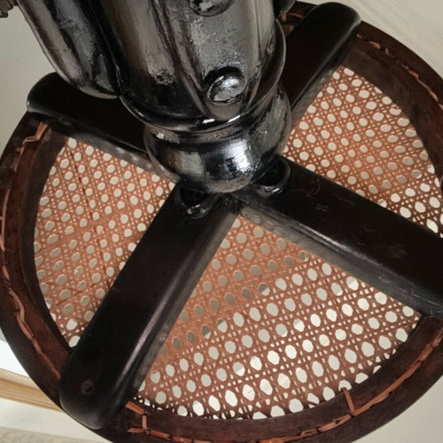 Viennese piano stool refurbished, circa 1900