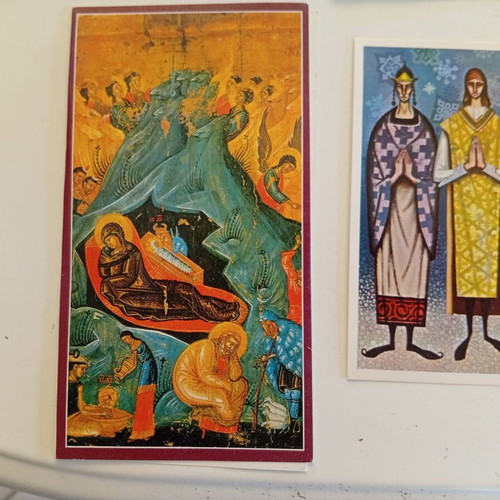 Easter commemorative greeting cards vintage, set of 10, like new