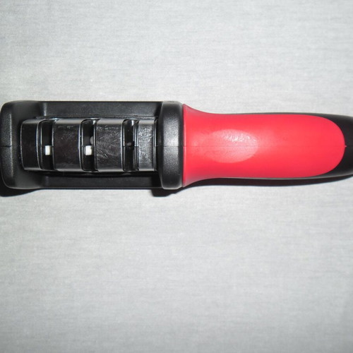 Three-stage knife sharpener new