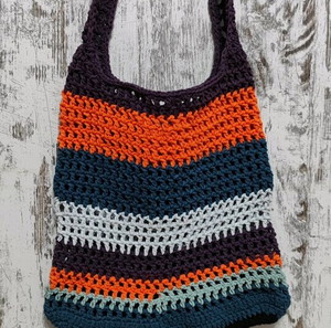Handmade crochet tote bag