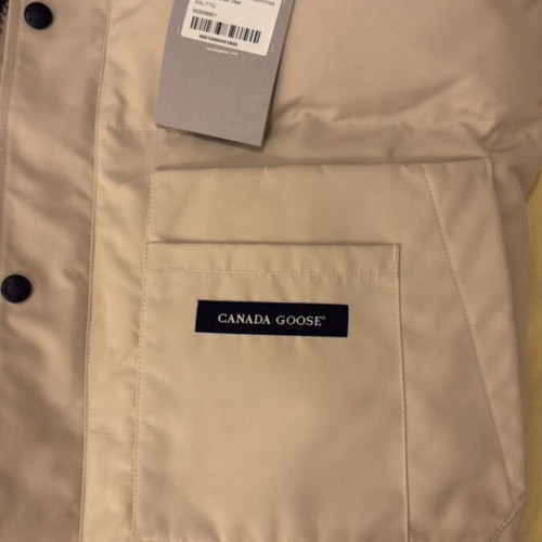 Canada Goose vest new, black and white, sizes XL XXL