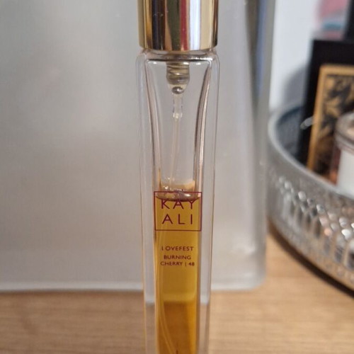 Kayali Love Fest Burning Cherry 10ml mini perfume used