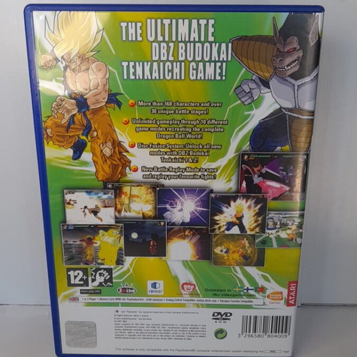 Dragonball Z Budokai Tenkaichi 3 PS2 like new, English version