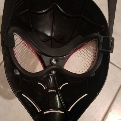 Spiderman Miles mask, lightweight plastic