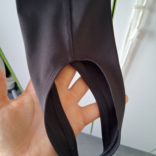 Celestino black leggings M/L with stirrups