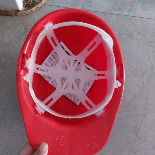 GP3000 safety helmet new, construction site, red