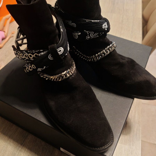 Amiri boots used, size 44, black