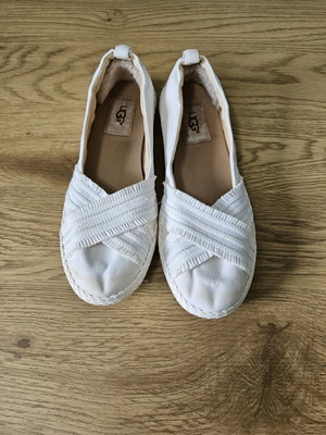 Ugg Yenes espadrilles white size 37 like new