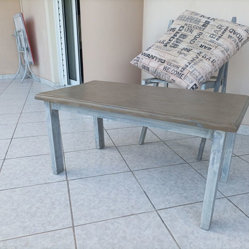 Coffee table new handcrafted solid Swedish wood