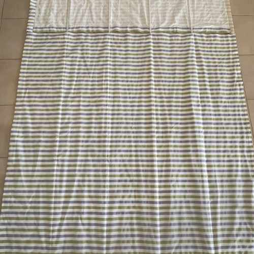 Roman curtains used, set of two, 145x145 cm each