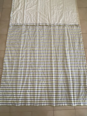 Roman curtains used, set of two, 145x145 cm each