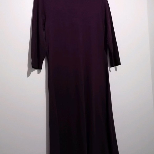 Fidele dress used, purple, size M, loose with bust gathers