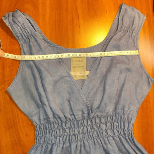 Soul Rebel linen dress like new, lavender blue