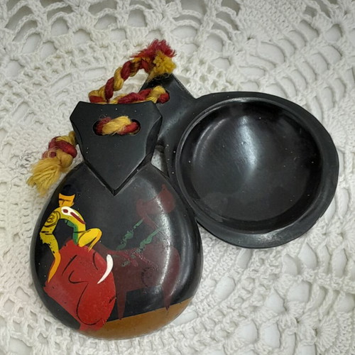 Castanets from Spain used, wooden