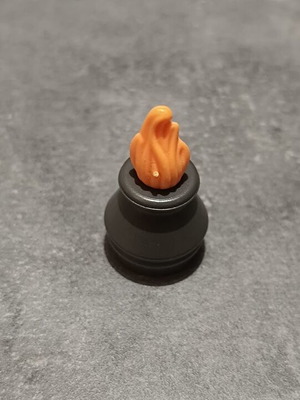 Playmobil vase with fire