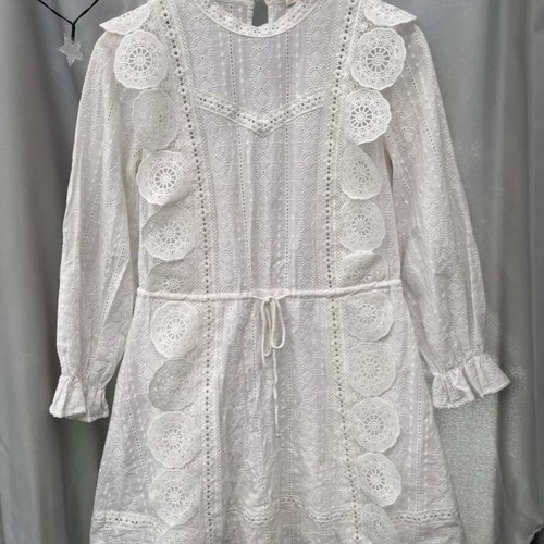 Maje dress used, size XS 34, white