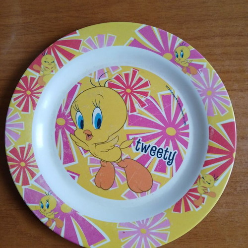 Tweety plate used
