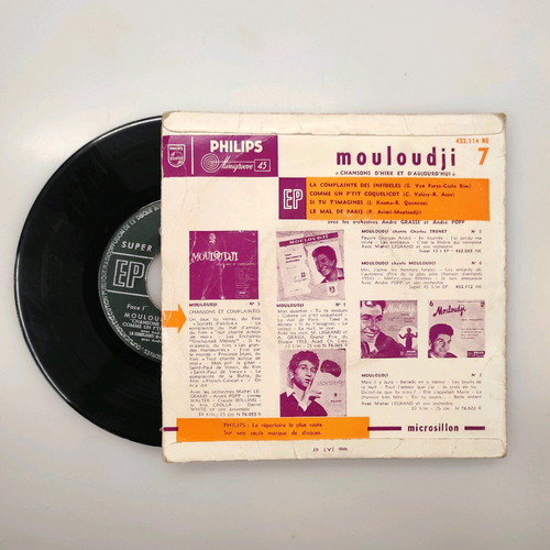 Mouloudji 7ème Série EP used, pop