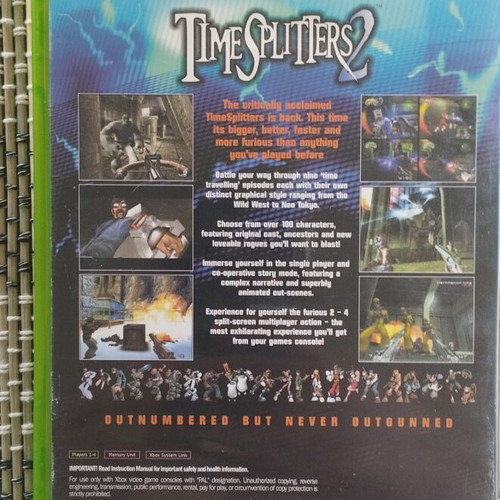 Timesplitters 2 Xbox Original game