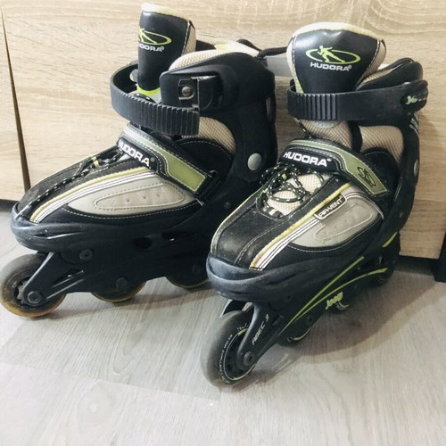 Hudora rollerblades like new, size 34-37