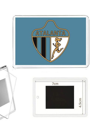 Μαγνητάκι Atalanta με διάφανη ακρυλική κορνίζα φωτογραφιών