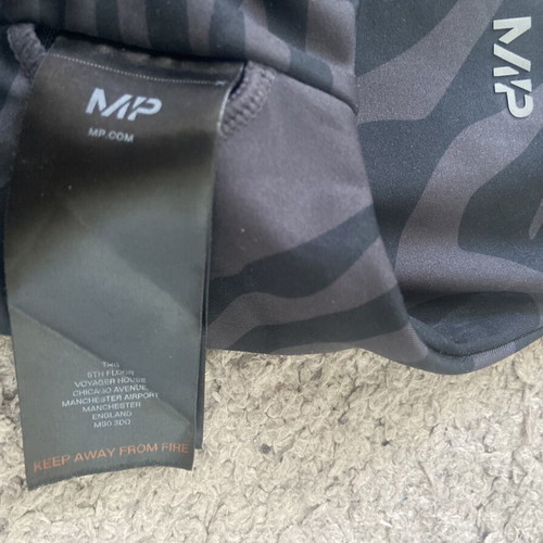 My Protein sports bra new, black with zebra print, size S