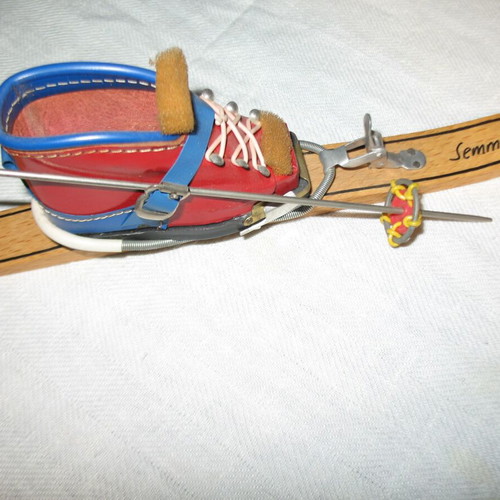 Semmering ski miniature like new with matchbox holder