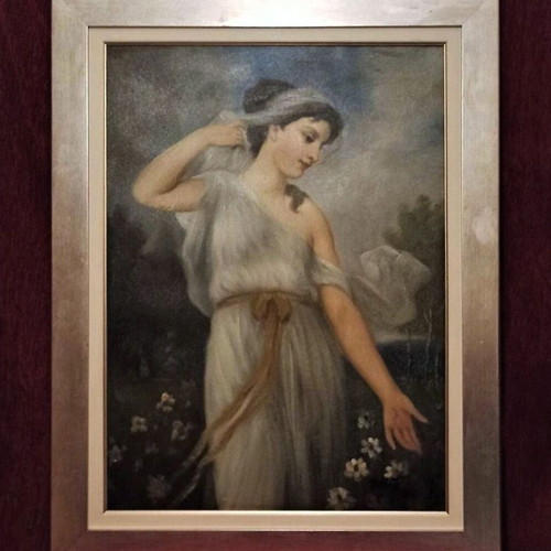 Rossini (Nymfi) canvas artwork like new with frame