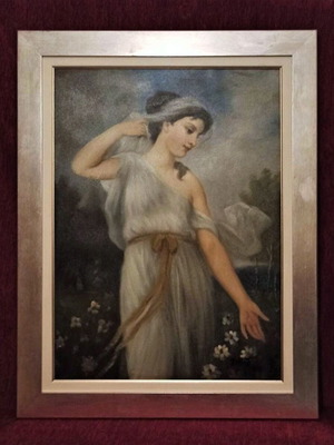 Rossini (Nymfi) canvas artwork like new with frame