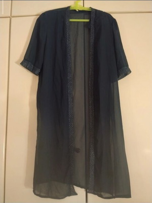 Blue sheer shirt used 5XL