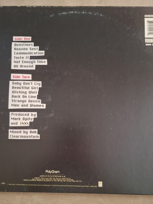 INXS vinyl record