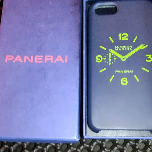 iPhone6s,8 Panerai case new with Luminor Marina analog watch design