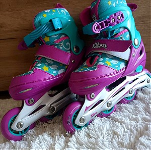 Rollers skate για κοριτσια νούμερο 33-37