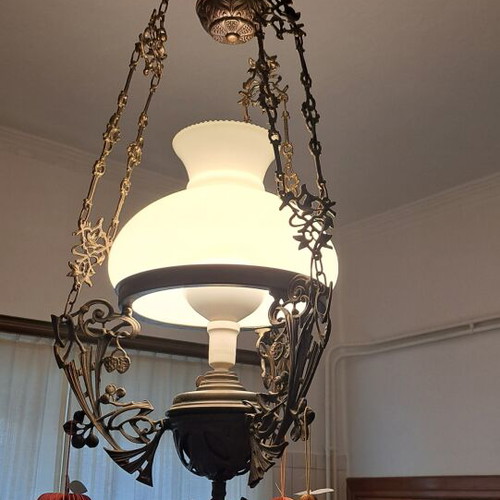 Antique ceiling lights like new, set of two