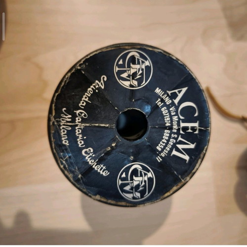 Leather spools like new for jewelry and crafts