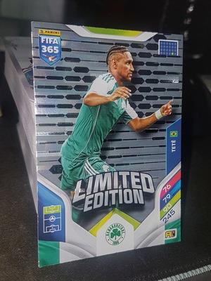 Tete Limited Edition PAO FC 2026 Panini Adrenalyn XL FIFA 365 card like new