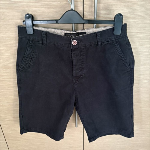 Pop Air black bermuda shorts used, size 34