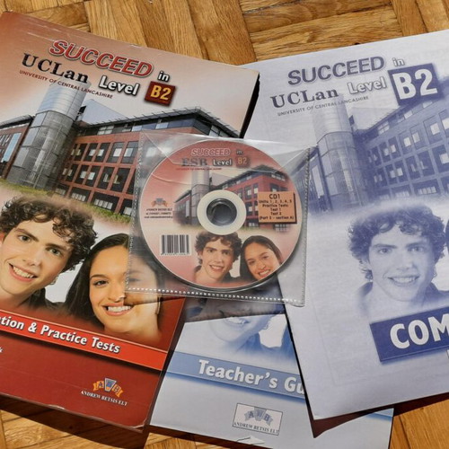 Succeed in UCLan Level B2 Preparation & Practice Tests set with CD and Companion