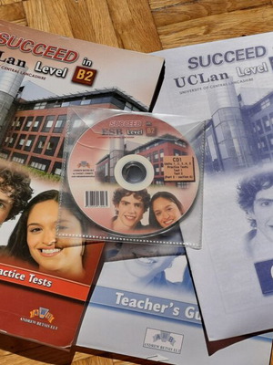 Succeed in UCLan Level B2 Preparation & Practice Tests set with CD and Companion