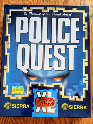 Commodore Amiga Police Quest 1 (KIXX) like new